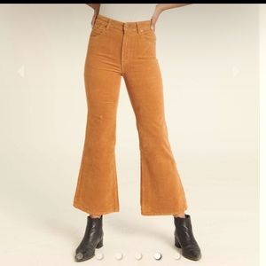 Rollas. Size 32. East coast flare. Light brown corduroy. Good condition